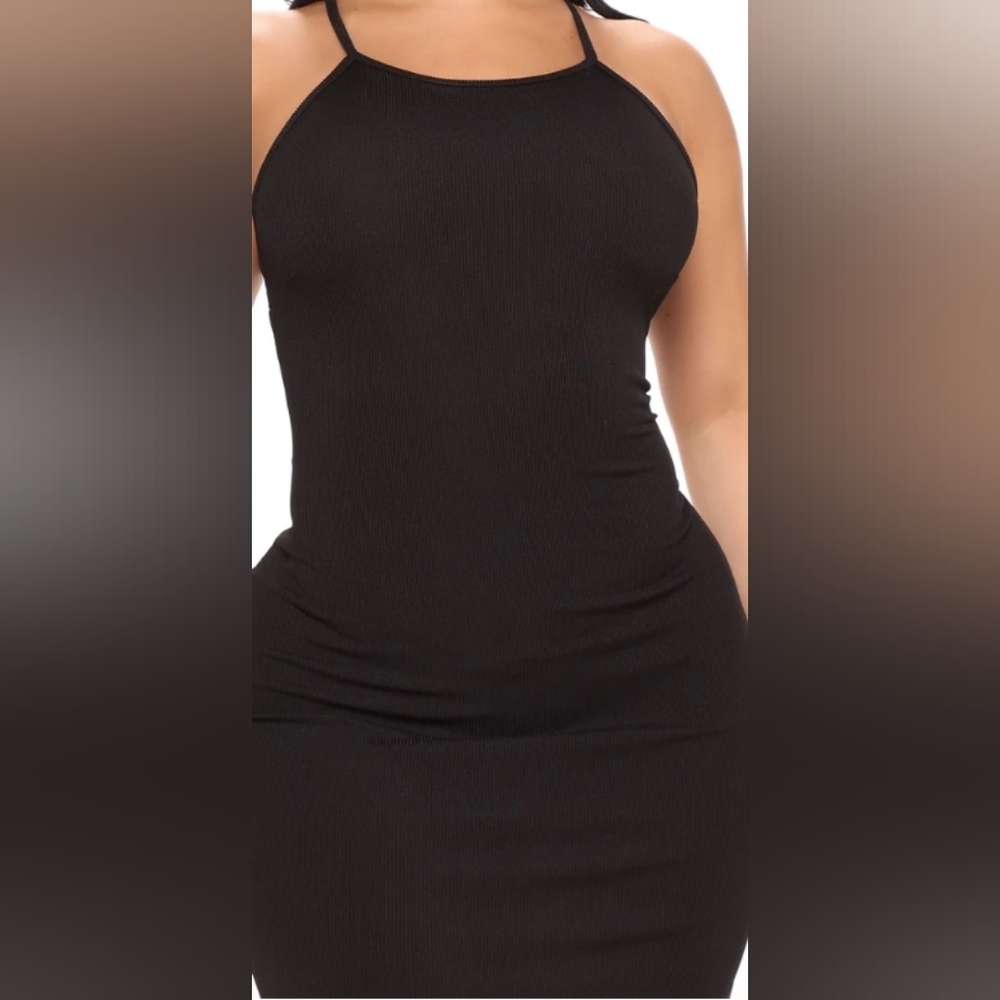 Ribbed Mini Dress